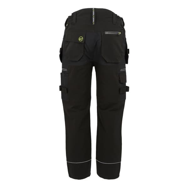 Regatta Professional Softshell Stretch Arbetsbyxor Herr 46S B Black 46S