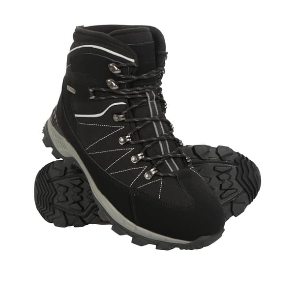 Mountain Warehouse Mens Boulder Vinter Vandringskängor 9 UK Grå Grey 9 UK