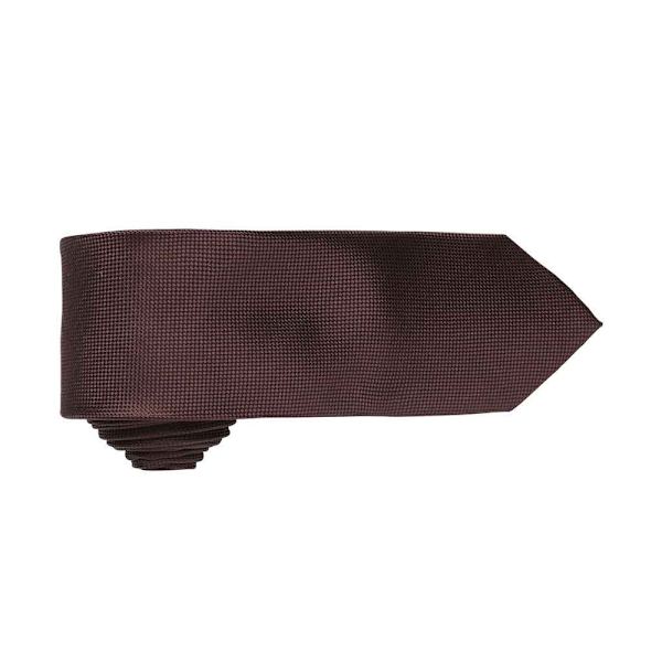 Premier Unisex Vuxen Mikro Våffel Slips En Storlek Brun Brown One Size