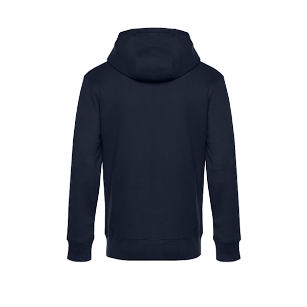 B&C Herr King Zipped Hooded Sweat 4XL Marinblå Navy Blue 4XL