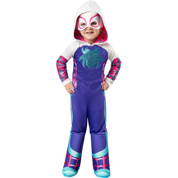 Spidey och hans fantastiska vänner Barn/Barn Deluxe Ghost-Spider Blue/Pink/White 2-3 Years