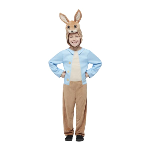 Peter Rabbit Klassisk Kostym 2-3 År Brun/Vit/Blå Brown/White/Blue 2-3 Years
