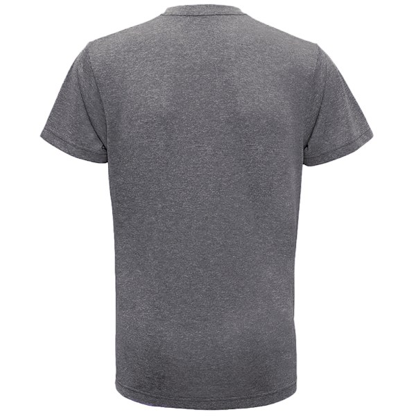 Tri Dri Kortärmad Lättviktig Tränings T-shirt Herr XL Svart Black Melange XL
