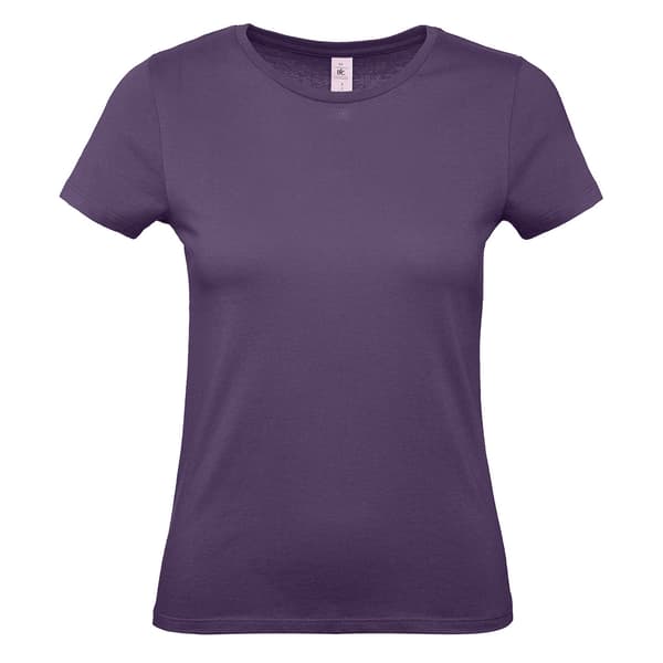 B&C Dam/Kvinna #E150 T-shirt 2XL Djupröd Deep Red 2XL