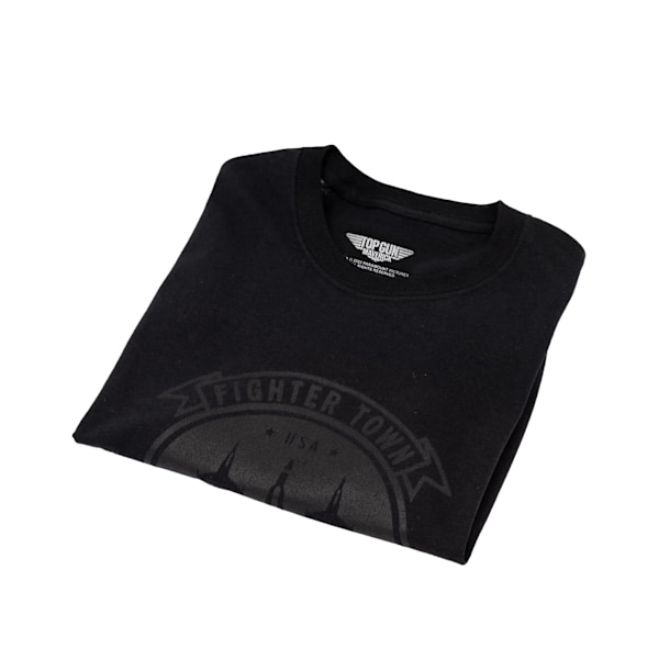 Top Gun: Maverick Mens Fighter Town T-Shirt S Svart Black S