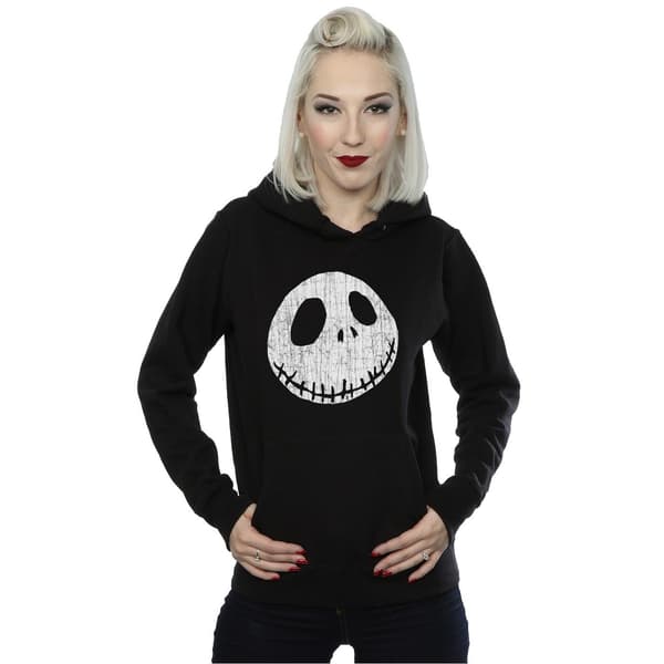 Disney Dam/Dam Mardrömmen före jul Jack Cracked Fa Black L