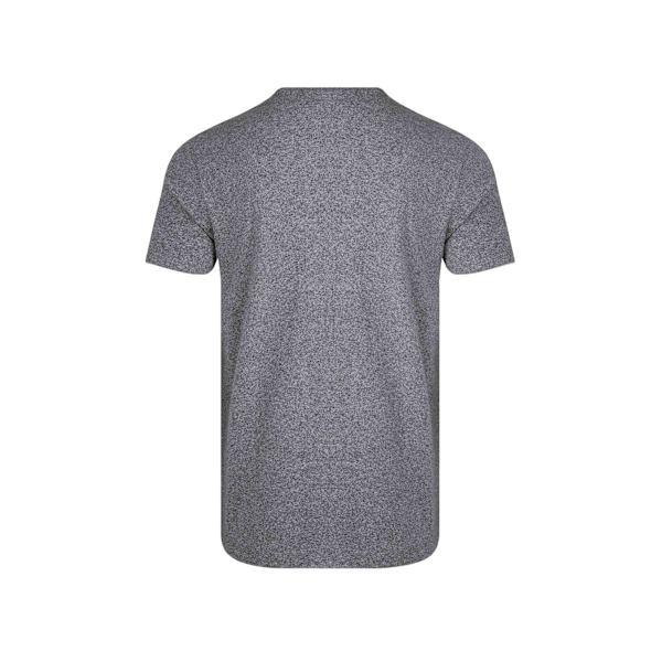 Weird Fish Herr T-shirt med Logotyp i Organisk Bomull XXL Ebony Marl Ebony Marl XXL