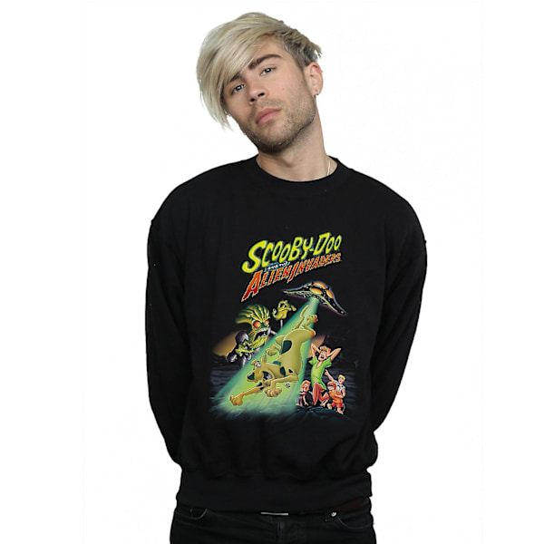 Scooby Doo Herr The Alien Invaders Sweatshirt M Svart Black M