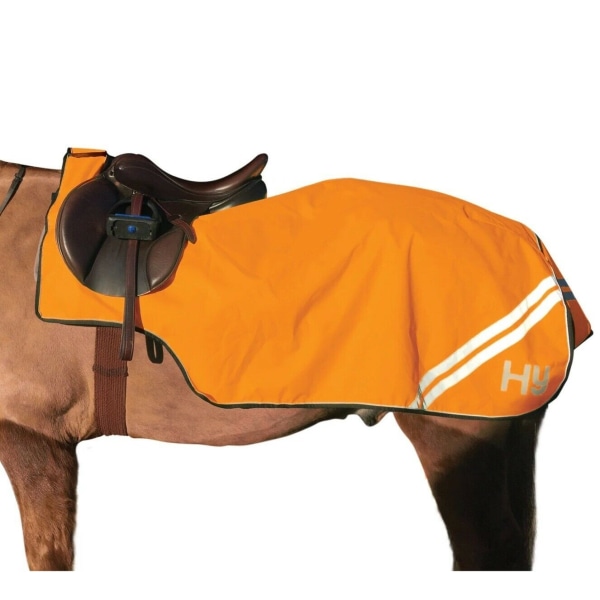 HyVIZ Reflekterande Mesh Hästtäcke 4´ 6 Orange Orange 4´ 6