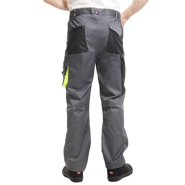 Lee Cooper Reflexfickor Arbetsbyxor Cargo Herr 3 Grey/Black 36R
