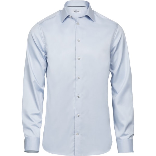 Tee Jays Herr Luxury Slim Fit Shirt S ljusblå Light Blue S