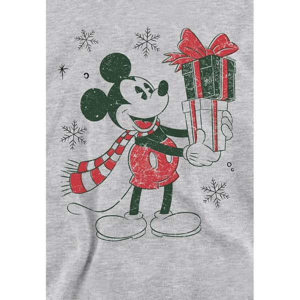 Disney Barn/Barn Mickey Mouse Julpresent Huvtröja 7-8 Athletic Heather 7-8 Years