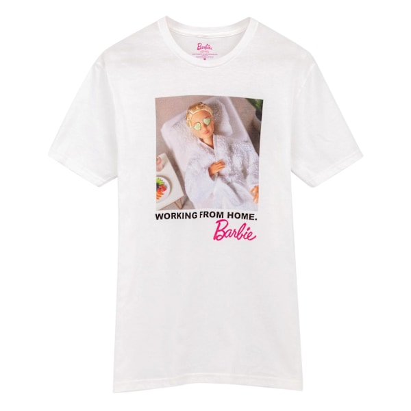 Barbie Dam/Dam Working from Home T-Shirt S Vit White S