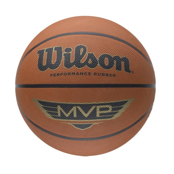 Wilson MVP Basketball 7 Brun Brown 7