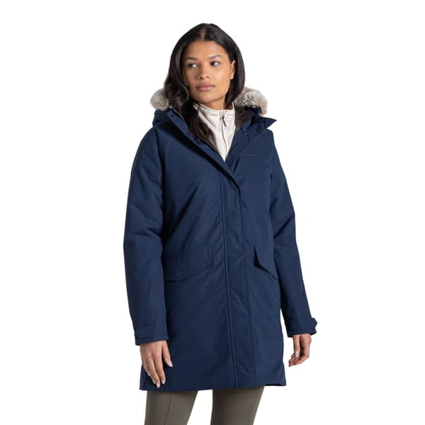 Craghoppers Dam Sofia II Jacka 8 UK Blå Marinblå Blue Navy 8 UK