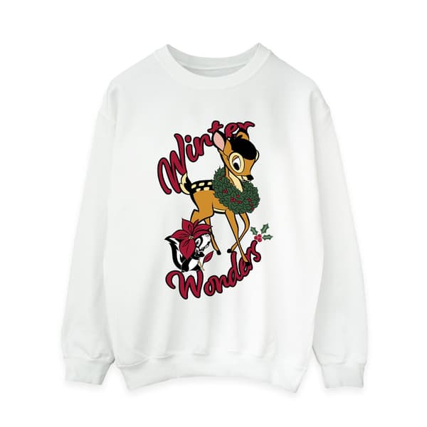 Bambi Dam/Dam Vinterunder Polycotton Tröja 4XL Vit White 4XL