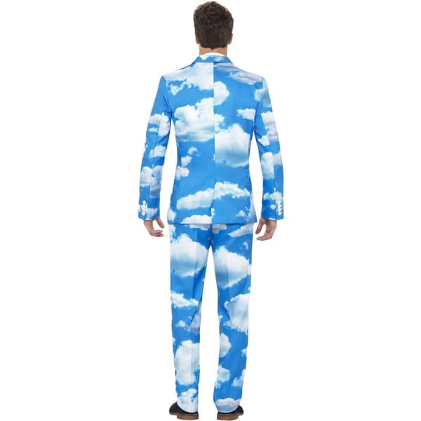 Smiffys Sky High Kostym för Män M R Blå Blue M R