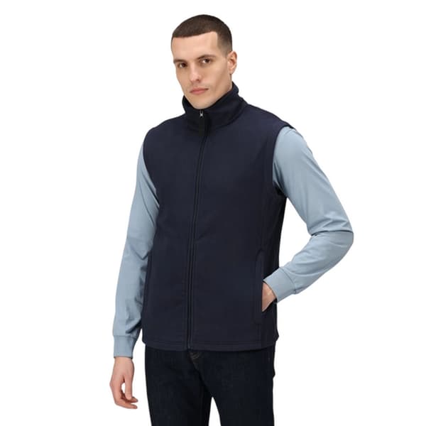 Regatta Microfleece Väst för Män L Mörk Marinblå Dark Navy L