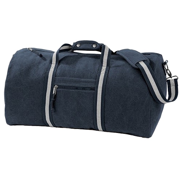 Quadra Vintage Canvas Holdall Duffelväska - 45 Liter One Size V Vintage Oxford Navy One Size