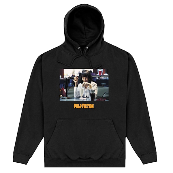 Pulp Fiction Unisex Vuxen Mia Wallace Hoodie 3XL Svart Black 3XL