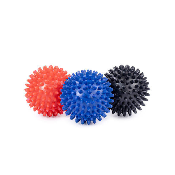 Fitness Mad Spiked Massage Ball (3-pack) One Size Röd/Blå/Svart Red/Blue/Black One Size