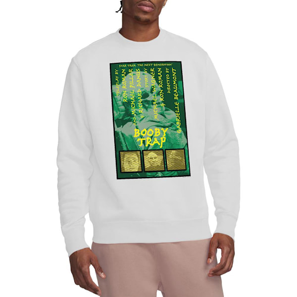 Star Trek Unisex Vuxen The Next Generation Säsong 3 Avsnitt 6 S White L