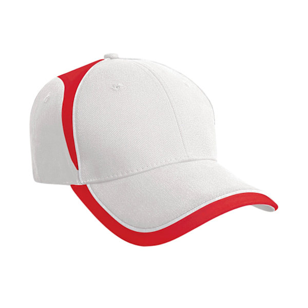 Result National Cap One Size Vit/Röd White/Red One Size