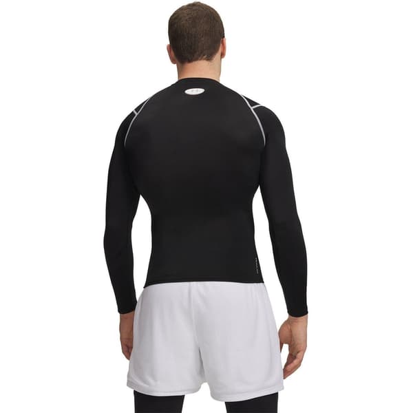 Under Armour Herr Elite Kompression Långärmad Baslager Topp Black XL