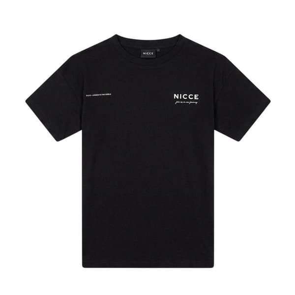 Nicce Herr Crew Neck Oversized T-Shirt S Svart Black S