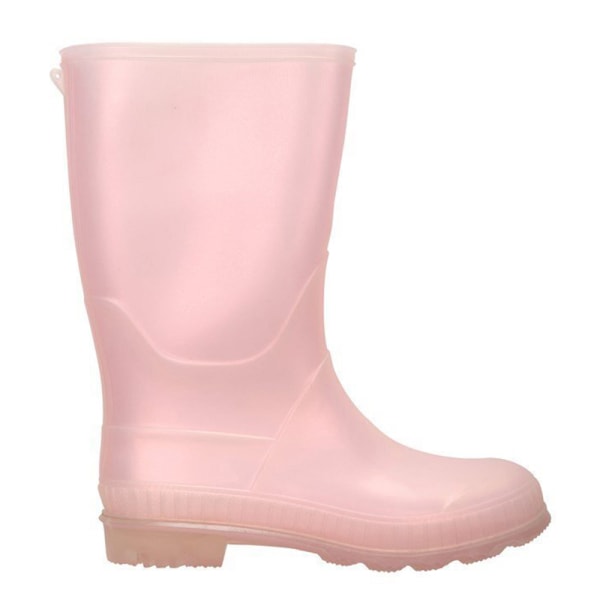 Mountain Warehouse Childrens/Kids Plain Wellington Boots 1 UK P Pale Pink 1 UK