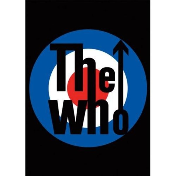 The Who Target Vykort One Size Svart/Blå/Röd Black/Blue/Red One Size