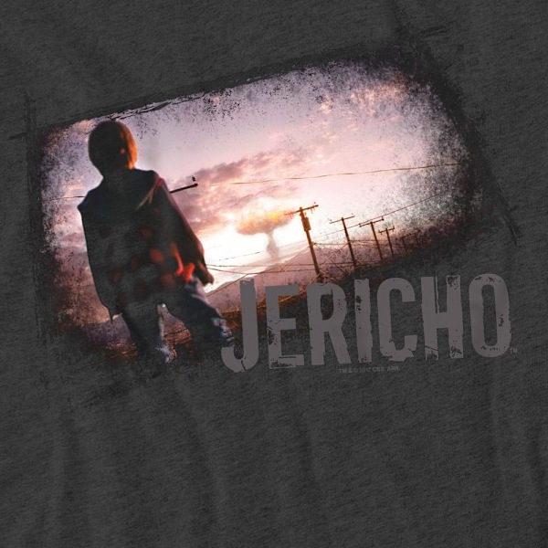 Jericho Unisex Vuxen Svampmoln T-Shirt M Kolgrå Charcoal M