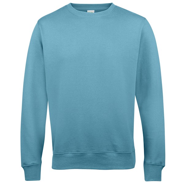 AWDis Just Hoods AWDis Unisex Crew Neck Plain Sweatshirt (280 G Turquoise Surf L