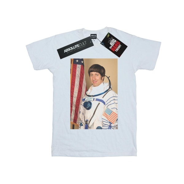 The Big Bang Theory Boys Howard Wolowitz Rocket Man T-shirt 9-1 White 9-11 Years