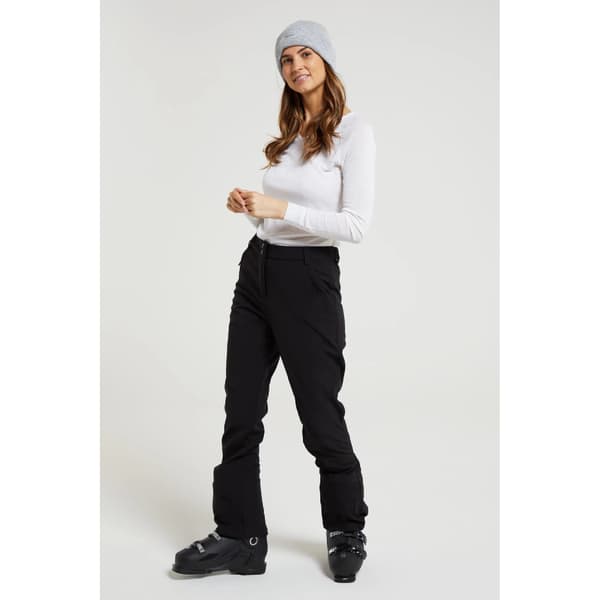 Mountain Warehouse Dam/Damer Sierra II Softshell RECCO Skidbyxor Black 14 UK