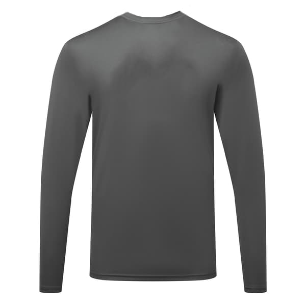TriDri Långärmad Träningströja för Män S Kolgrå Charcoal S