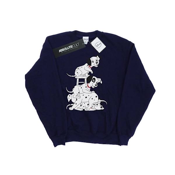 Disney Herr 101 Dalmatiner Stol Sweatshirt M Marinblå Navy Blue M