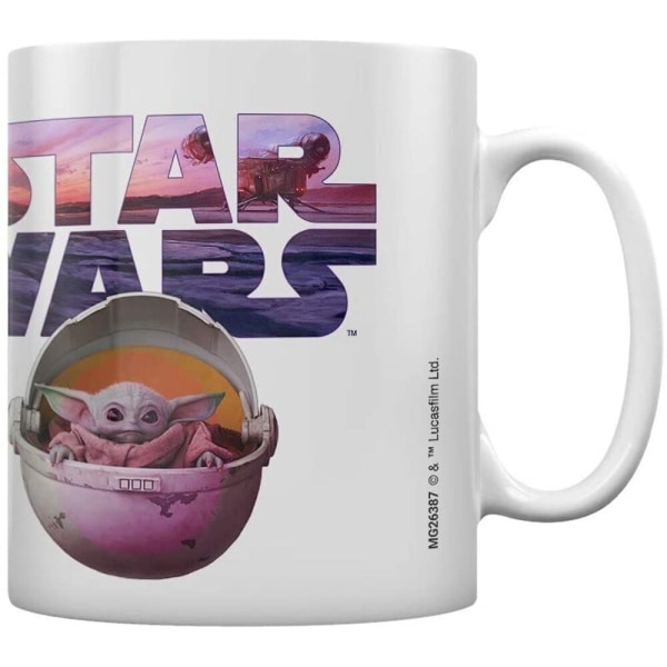 Star Wars: The Mandalorian Cradle Mug One Size Vit White One Size