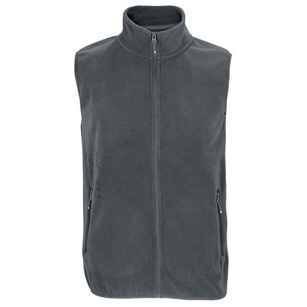 SOLS Unisex Vuxen Factor Microfleece Återvunnen Body Warmer XS Kol Charcoal XS