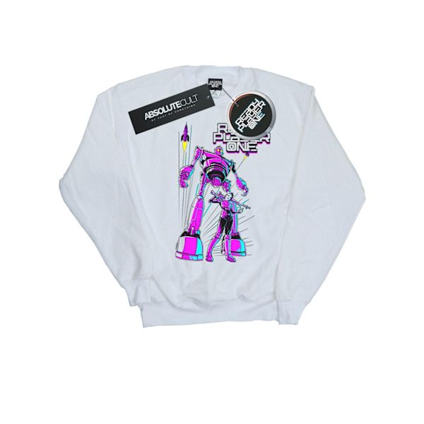 Ready Player One Herr Iron Giant Och Art3mis Sweatshirt 3XL Vit White 3XL