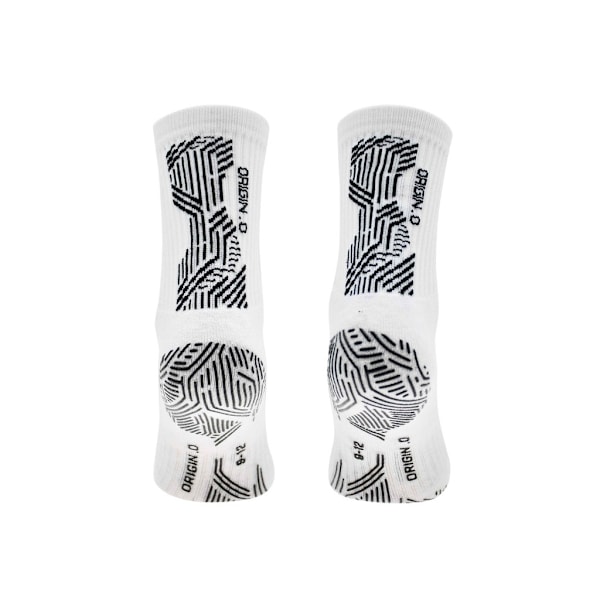 Precision Unisex Adult Origin.0 Grepp Anti-Slip Sports Socks White/Black 6 UK-8 UK