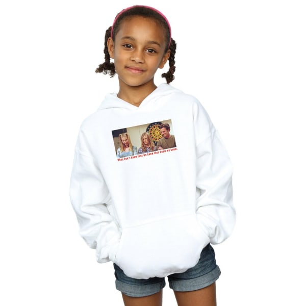 Friends Girls They Don't Know That We Know Hoodie 7-8 Years Whi White 7-8 Years