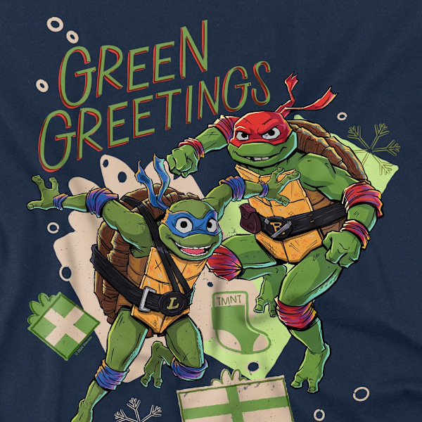 Teenage Mutant Ninja Turtles: Mutant Mayhem Julhälsning för män Navy S