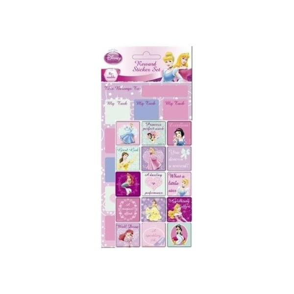 Disney Princess Reward Stickers Set One Size Flerfärgad Multicoloured One Size