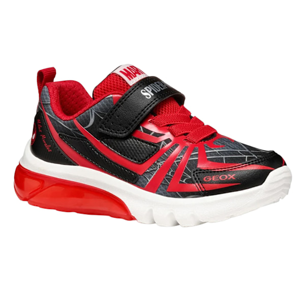 Geox Pojkar Ciberdron Träningsskor 1 UK Svart/Röd Black/Red 1 UK