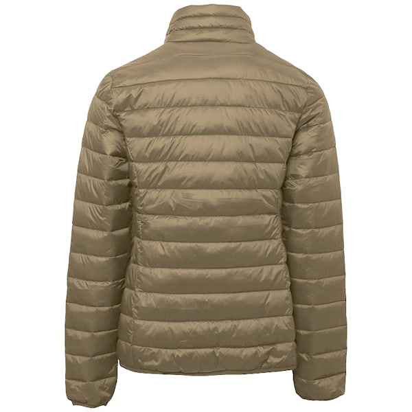 2786 Dam/Kvinnor Terrain Långärmad Vadderad Jacka M Khaki Khaki M