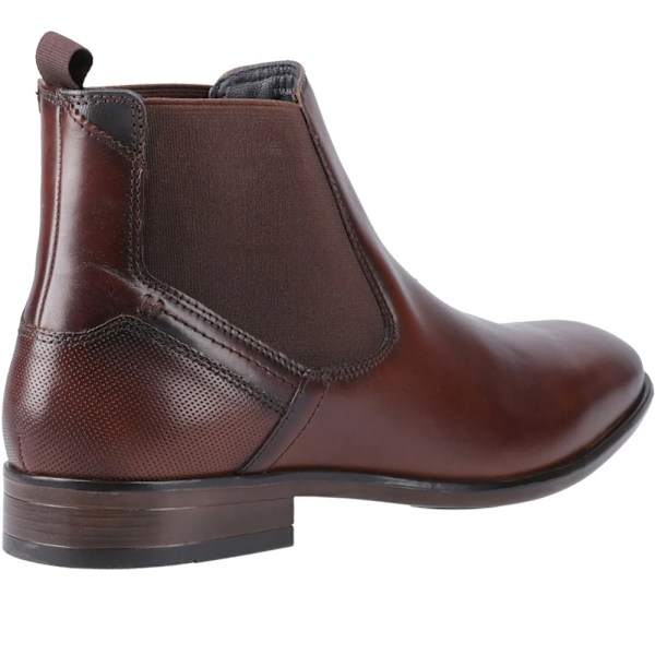 POD Frank Chelsea Boots i Läder för Män 9 UK Cognac Cognac 9 UK