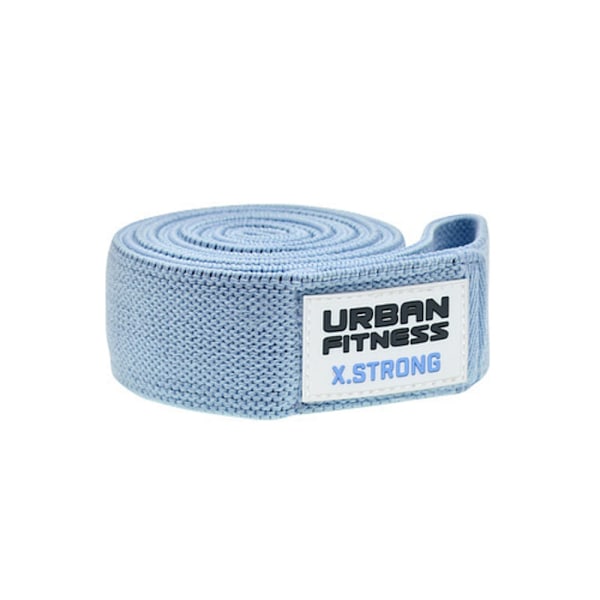 Urban Fitness tyg motståndsband extra starkt himmelsblått Sky Blue Extra Strong