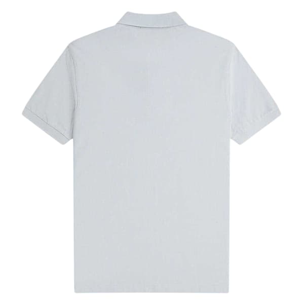Fred Perry Herr Logotyp Bomull Pikétröja M Isblå Ice Blue M