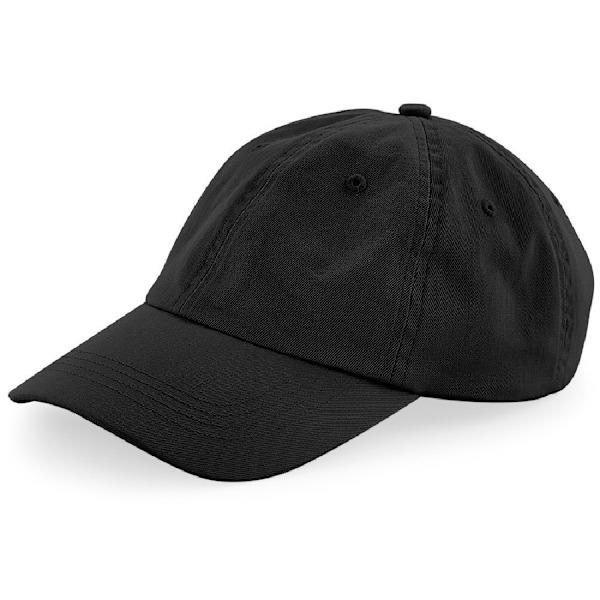 Beechfield Unisex Lågprofil 6 Panel Dad Cap En Storlek Svart Black One Size